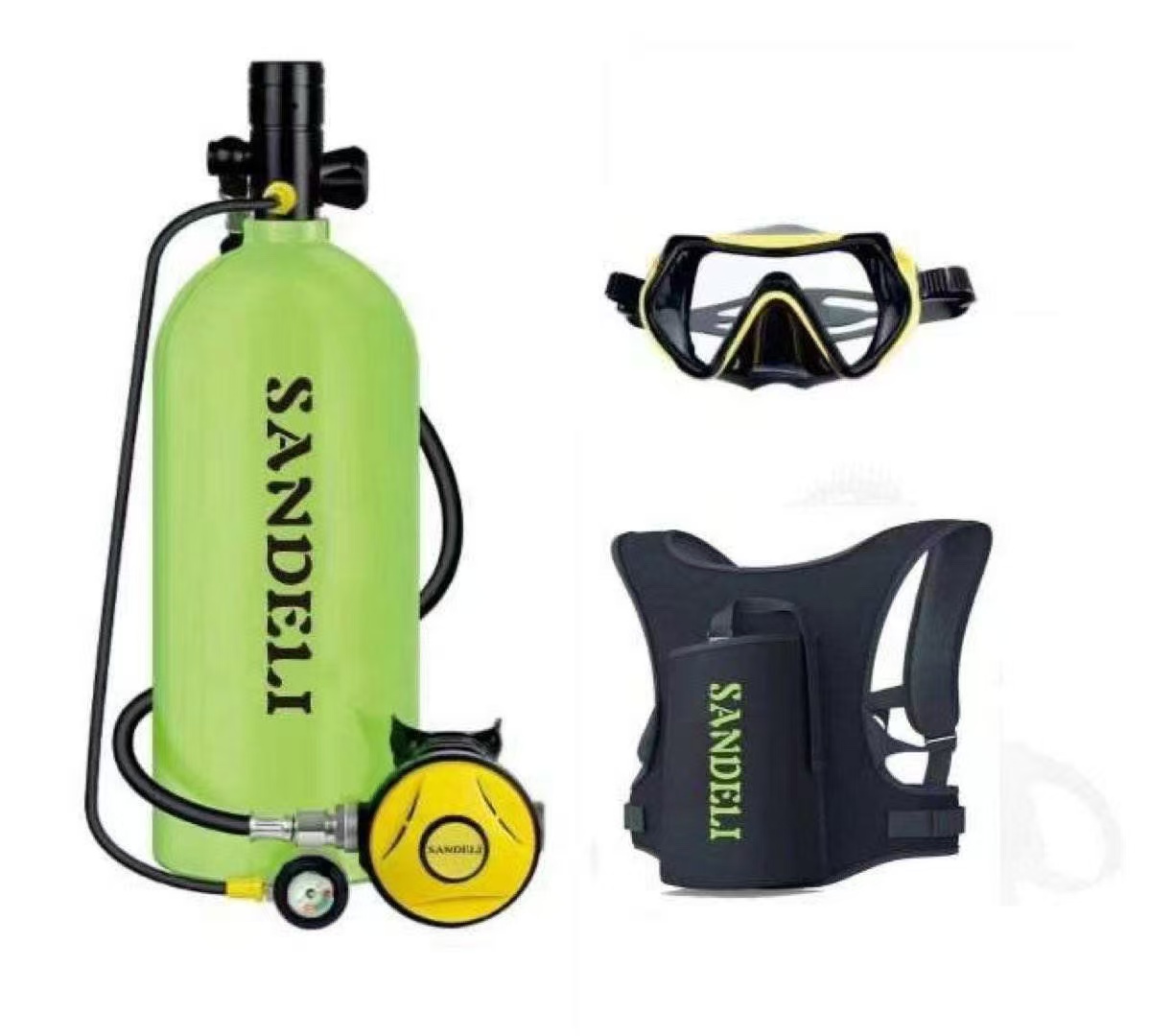 Diving Mask - Produkowany przez producenta 4-litrowy regulator do