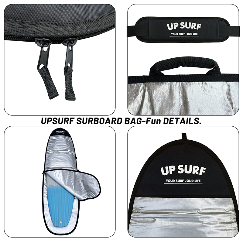 Surfboard Leash - Torba na deskę surfingową Funboard 7.0/7.6/8.0ft