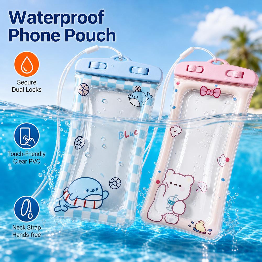 Dry Bag Waterproof - Urocze etui na telefon z motywem